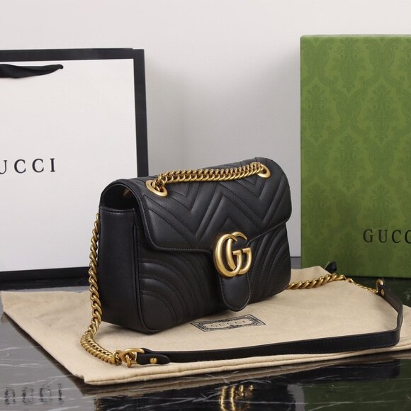 GG Gucci Marmont Small Shoulder Bag Crossbody - Picture 2 of 9